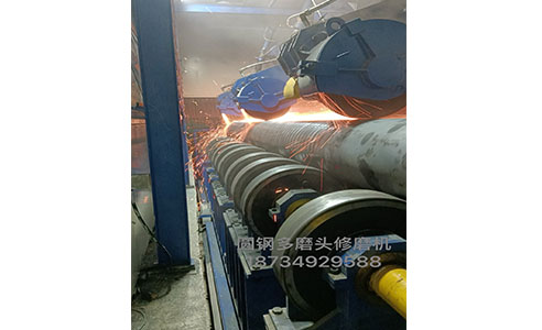圆钢多磨头修磨机